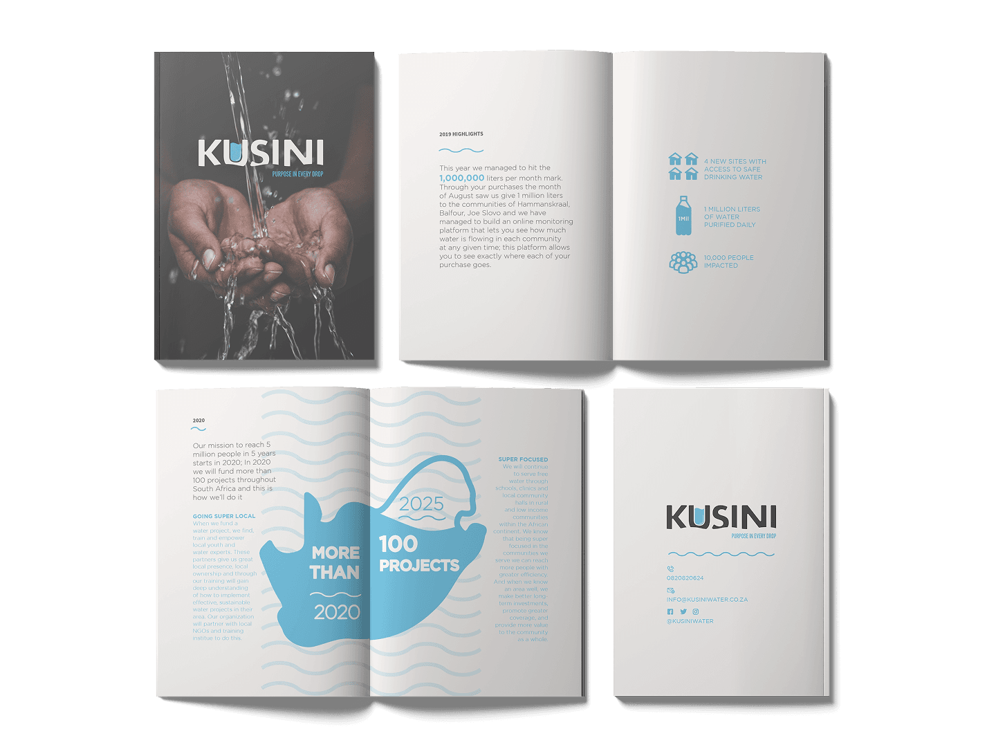 Kusini Booklet Mockup